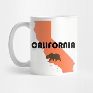 California (Bear and State) Mug